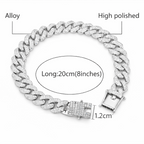Elegant American Diamond bracelet by Encliff featuring sparkling diamond-like stones and intricate silver detailing.