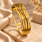 Golden Luxe Cuff Bracelet
