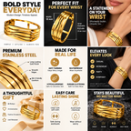 Golden Luxe Cuff Bracelet