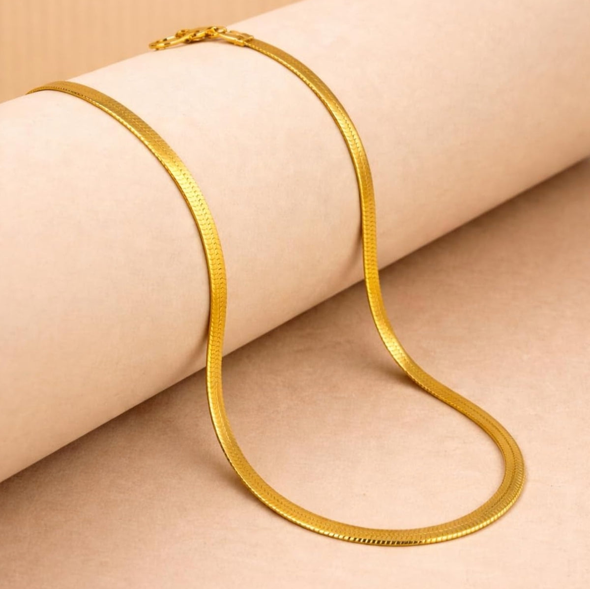Golden Snake Chain For Women