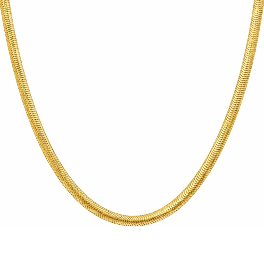 Golden Snake Chain For Women