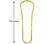 Golden Snake Chain For Women