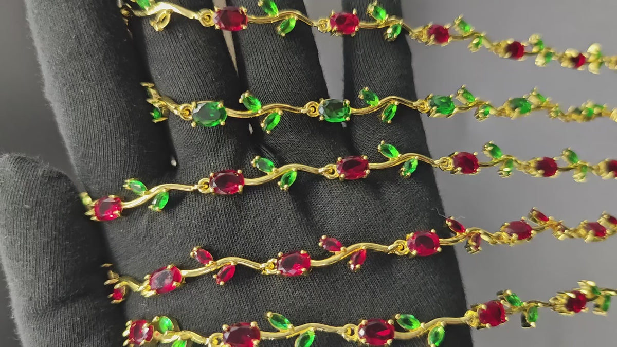 Multicolor Tulip Bracelet